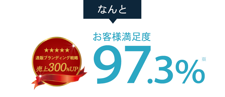 通販ブランディング売上300%UPも！